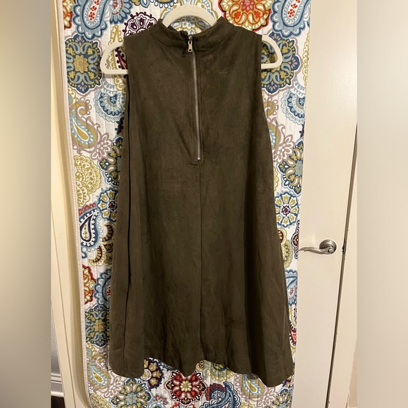 Wishlist - Size Large Boutique Faux Suede Dress - Picture 4 of 5